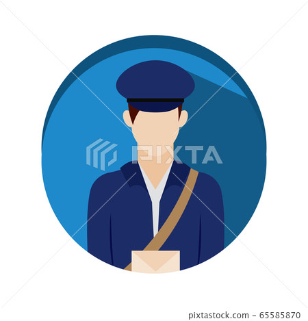 Isolated postman icon 65585870