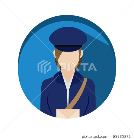 Isolated postman icon 65585871