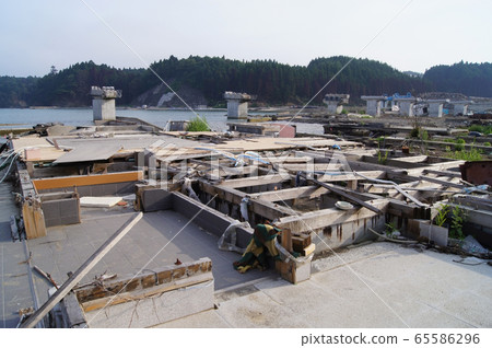 東日本大地震陸前高田市地區後5個月 東日本大地震陸前高田市地區後5個月 65586296