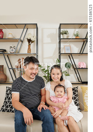 Happy family at home Happy family at home 65586525