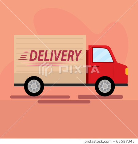Delivery truck image Delivery truck image 65587343