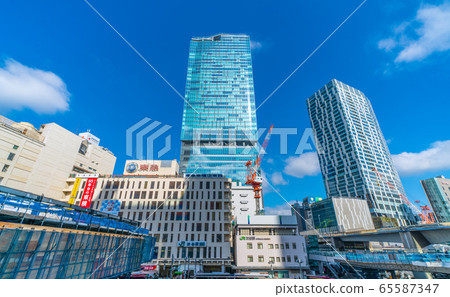 澀谷站前的日本東京城市景觀,再開發等 澀谷站前的日本東京城市景觀,再開發等 65587347