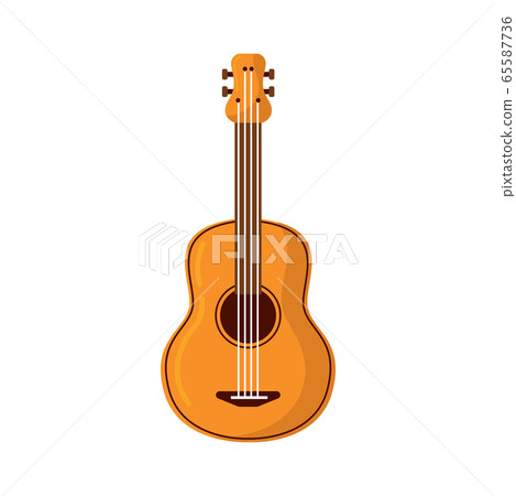 Isolated guitar image Isolated guitar image 65587736