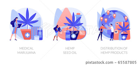 Medical marijuana abstract metaphors 65587805
