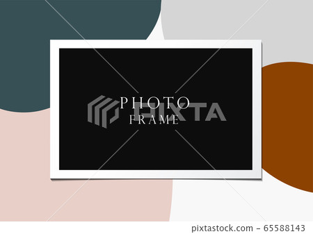 Photo frame vector on beautiful background. Photo frame vector on beautiful background. 65588143