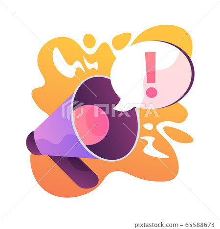 Attention vector concept metaphor 65588673