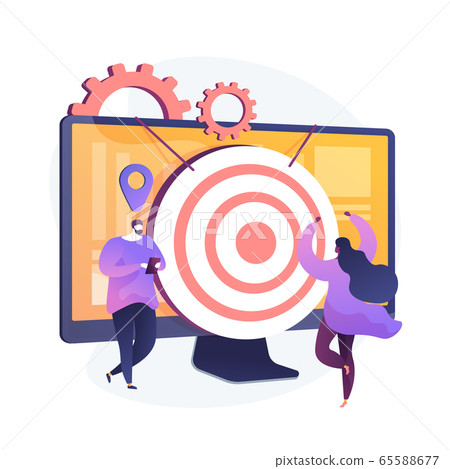 Target audience vector concept metaphor Target audience vector concept metaphor 65588677