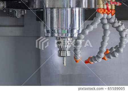CNC tool ball endmill in the machine 65589005