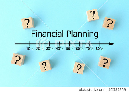 Question mark and financial planning image 65589239