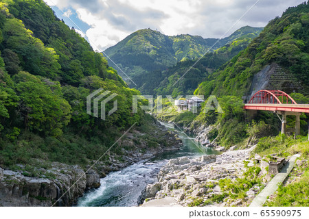 Tokushima Prefecture Yoshino River Oboke Koboke 65590975