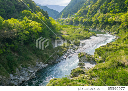 Tokushima Prefecture Yoshino River Oboke Koboke Tokushima Prefecture Yoshino River Oboke Koboke 65590977