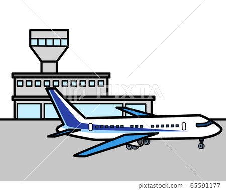飛機和機場航站樓 飛機和機場航站樓 65591177