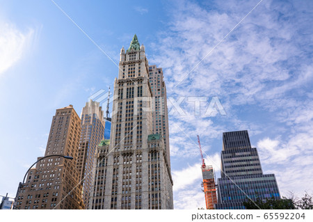“紐約”曼哈頓下城摩天大樓 65592204