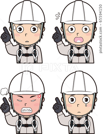 男性空中工作者3 65594150