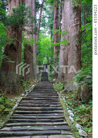 Yamagata Prefecture Summer Hagurosan approach Yamagata Prefecture Summer Hagurosan approach 65594223