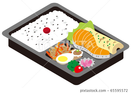 三文魚飯盒 65595572