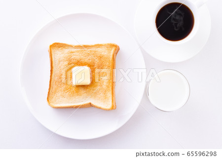 黃油吐司和咖啡 65596298