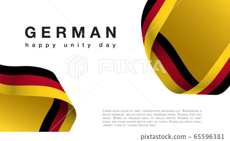 Germany Happy Unity Day october 3 celebrate banner Germany Happy Unity Day october 3 celebrate banner 65596381