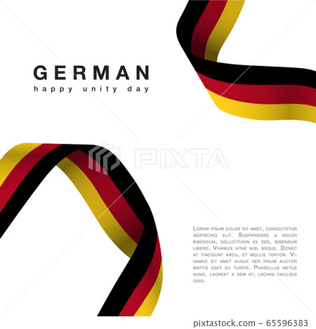 Germany Happy Unity Day october 3 celebrate banner 65596383