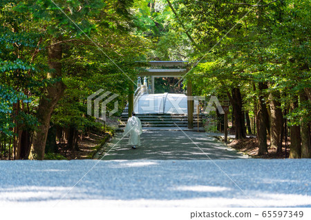 Ise Shrine in early summer 65597349