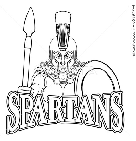 Spartan Trojan Female Warrior Gladiator Woman 65597744