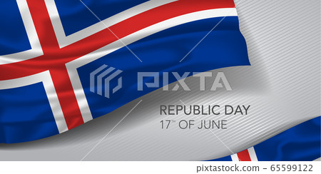 Iceland happy republic day greeting card, banner with template text vector illustration Iceland happy republic day greeting card, banner with template text vector illustration 65599122