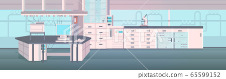 modern lab workplace chemical laboratory interior with furniture equipment and glasswae horizontal modern lab workplace chemical laboratory interior with furniture equipment and glasswae horizontal 65599152