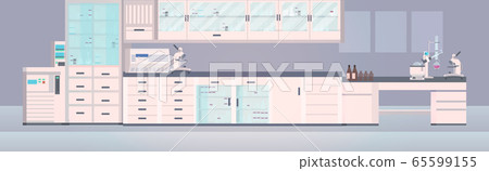 modern lab workplace chemical laboratory interior with furniture equipment and glasswae horizontal modern lab workplace chemical laboratory interior with furniture equipment and glasswae horizontal 65599155
