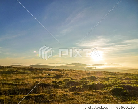 [長野縣長原市]夏日早晨的風景 65600130