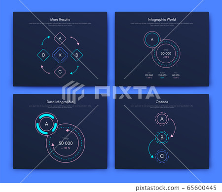 Big set of infographics elements. EPS10. Stock vector 65600445