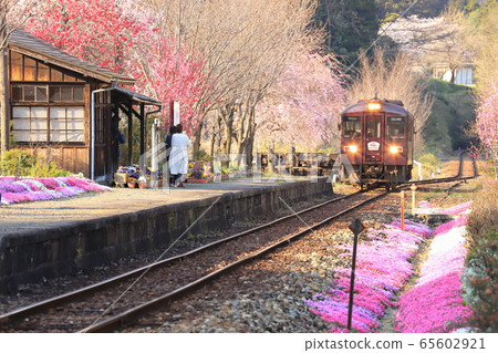 渡瀨峽鐵路“ 4月上旬的鎌倉車站” 65602921