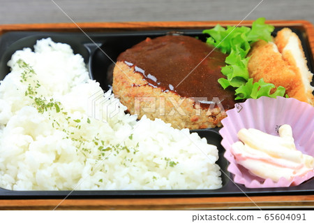 美味的漢堡包午餐 65604091