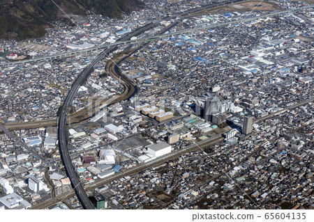 靜岡市草s站附近的鳥瞰圖 65604135