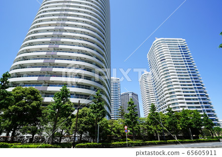 Yokohama Minato Mirai residential area 65605911