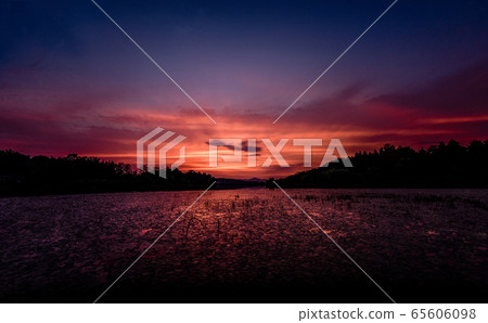 Glow landscape 65606098