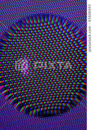 LCD pixel RGB pixel array, macro image 65606943