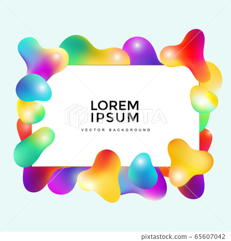 Abstract liquid gradient background 65607042