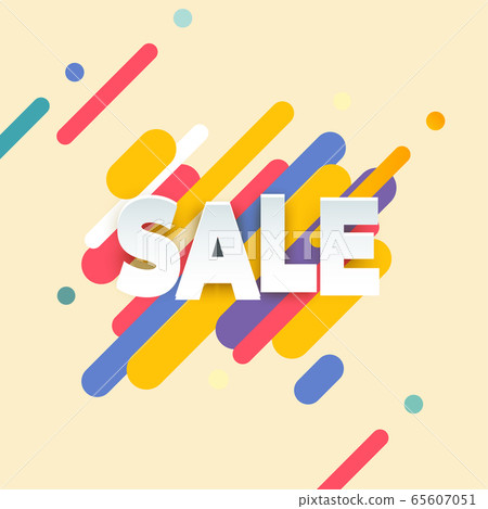 Abstract sale background Abstract sale background 65607051