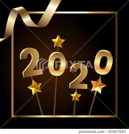 New years background in 2020 New years background in 2020 65607065