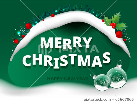 Christmas New Year pop-up illustration Christmas New Year pop-up illustration 65607066