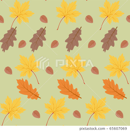 Autumn seamless pattern 65607069