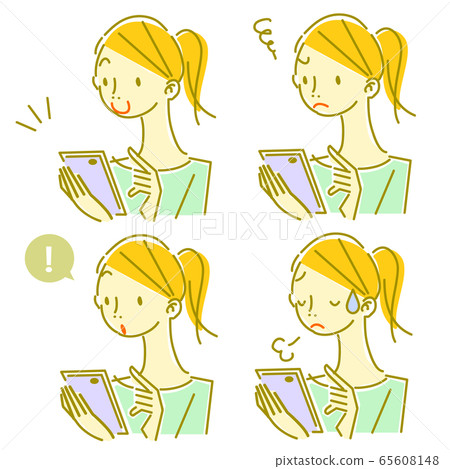 婦女的自然簡單智能手機套 婦女的自然簡單智能手機套 65608148