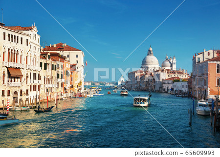 Grand Canal and Basilica Santa Maria della Salute, 65609993