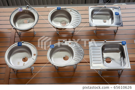 Sinks for Sale in store for repair and construction. 65610626