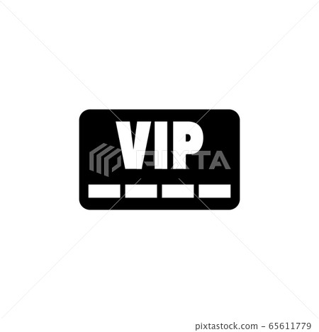 Vip Member Card Vector Icon - Stock Illustration [65611779] - PIXTA