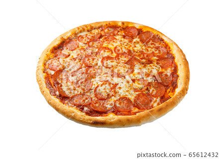 Delicious classic italian Pizza Pepperoni with 65612432