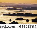 Kujuku Island in the evening 65618595