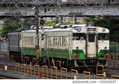 Go to the Kominato Railway, Motohadami Line Kiha 40 series 65620287