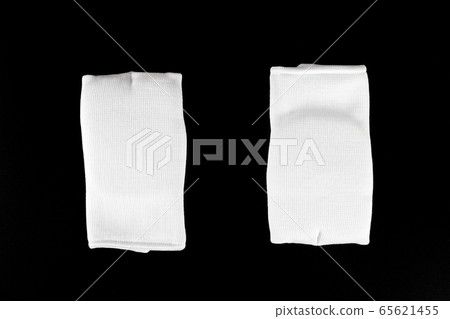 Isolated Sports Gloves competition in karate martial arts. Isolated Sports Gloves competition in karate martial arts. 65621455