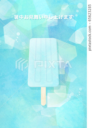 Summer greeting-ice Summer greeting-ice 65623285